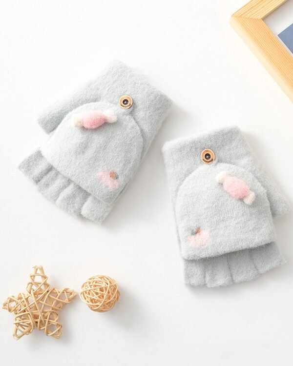 Alternative view of Korean Style Baby Winter Clamshell Mittens