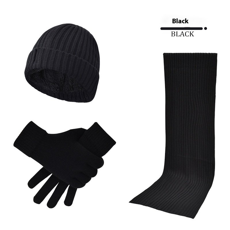 Knitted Winter Set- Hat, Scarf & Gloves - Image 8