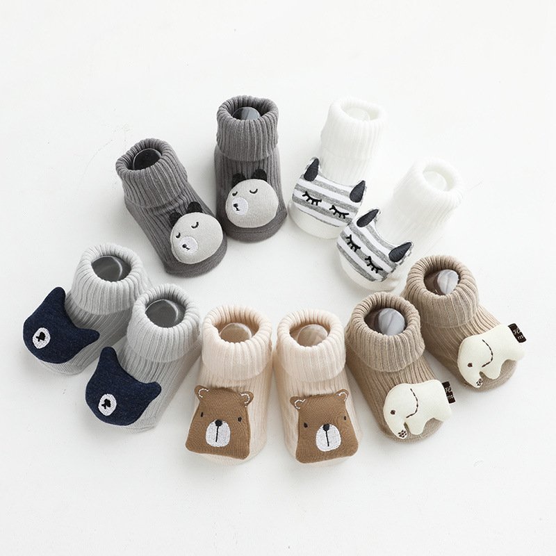 Anti-Slip Baby Floor Socks with Cute Animal Prints - Image 4