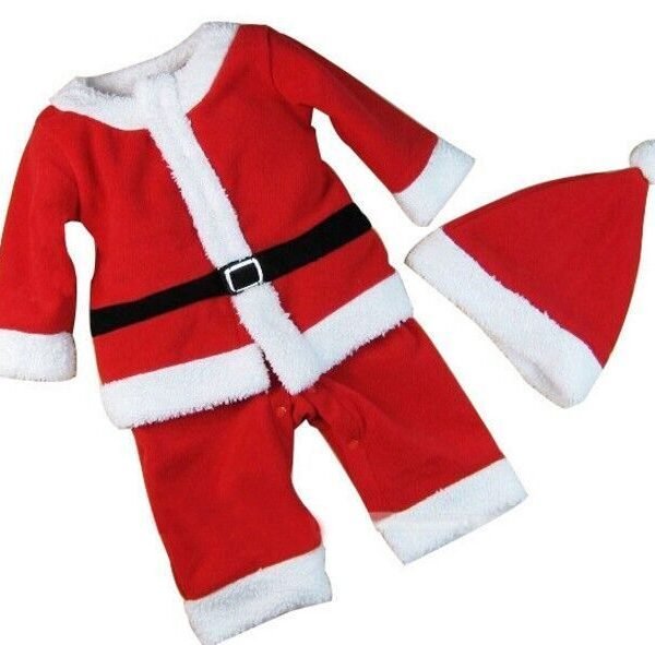 Alternative view of Kids Christmas Santa Costume Set