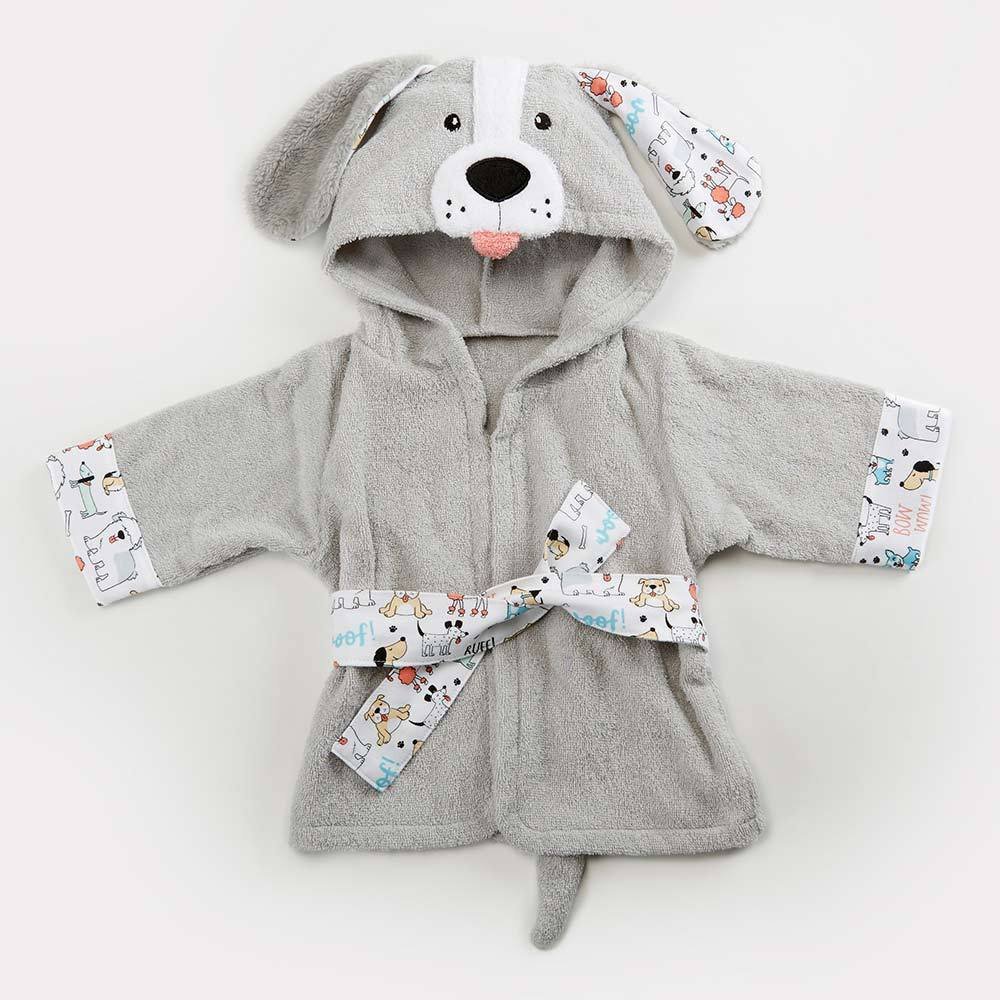 Baby Hooded Bathrobe - Winter Plush - Image 4