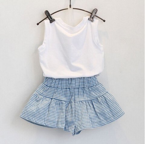 Alternative view of Girls Bunny Print Top & Skirt Set