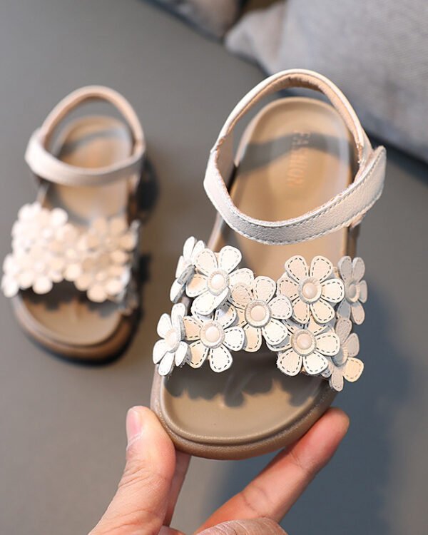 Alternative view of Floral Party Sandals for Girls
