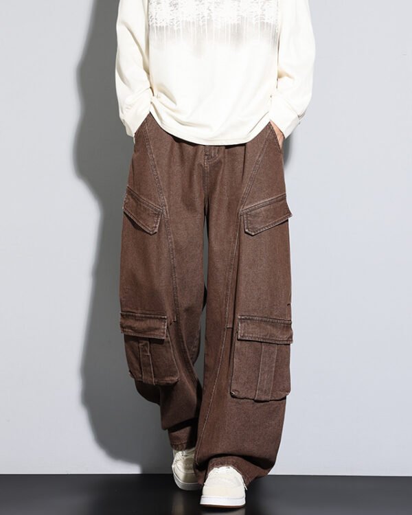 Vintage Utility Straight Cargo Pants