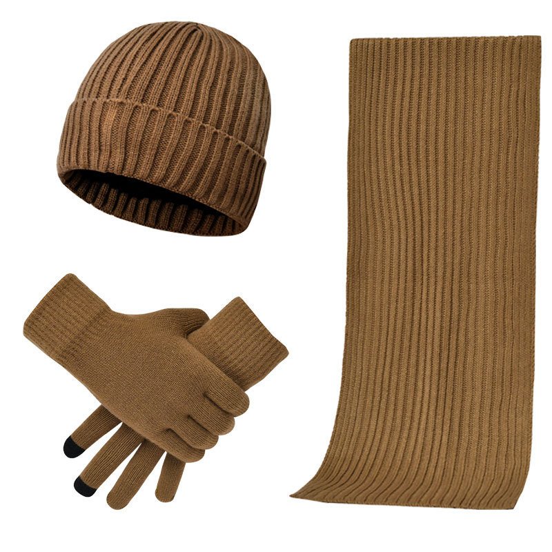 Knitted Winter Set- Hat, Scarf & Gloves - Image 5