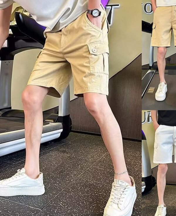 British Slim-fit Casual Shorts