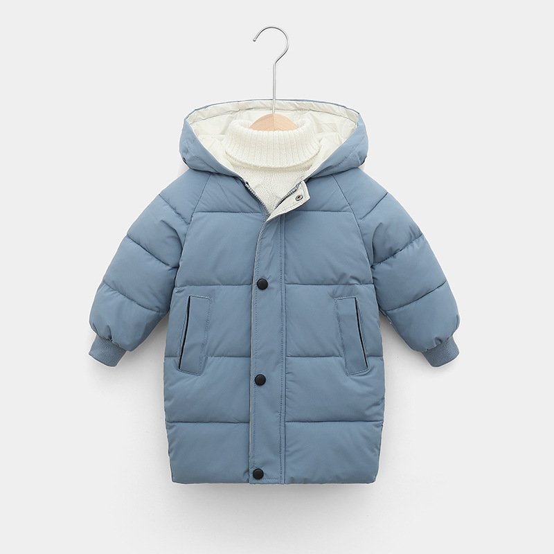 Unisex Longline Winter Puffer Coat - Image 4