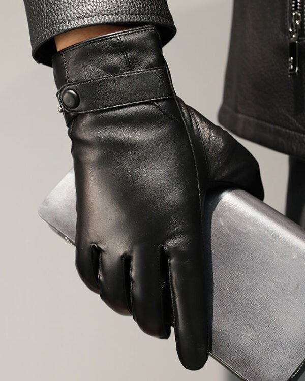 Alternative view of Leather Business Gloves - Winter Classic