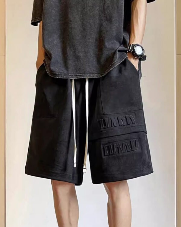 Alternative view of Dark Street Logo Capri Shorts