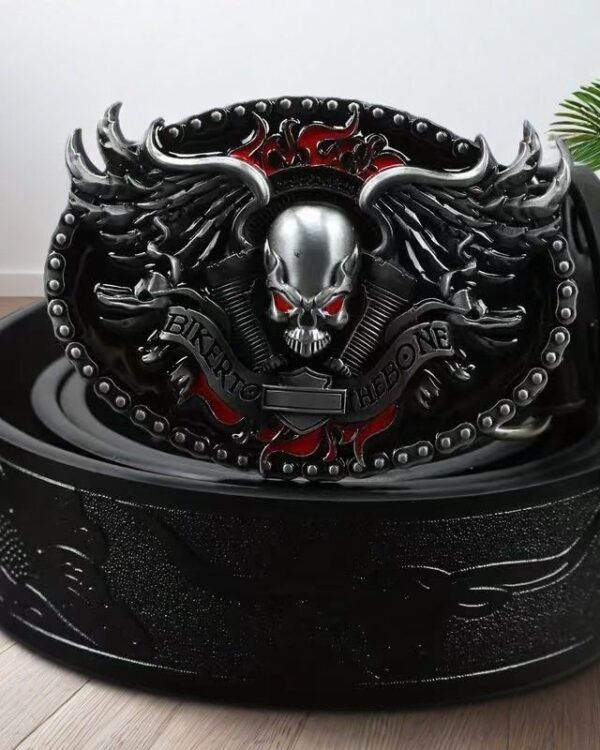 Skullforge Vintage Leather Belt