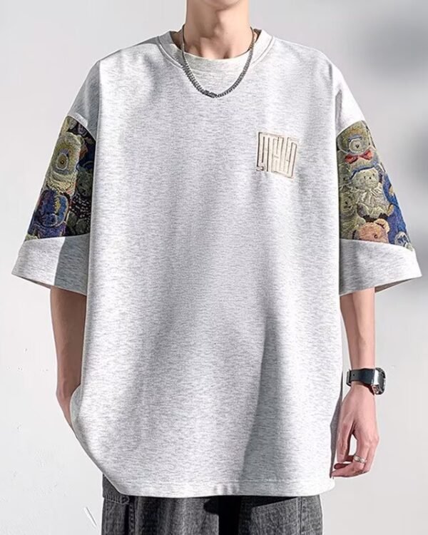 Alternative view of Graphic Oversized Street Tee