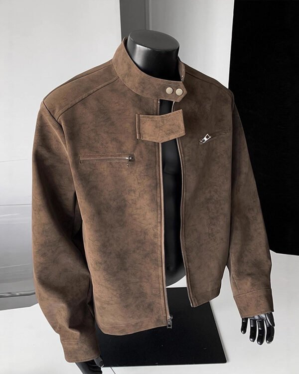 Vintage Biker Leather Jacket