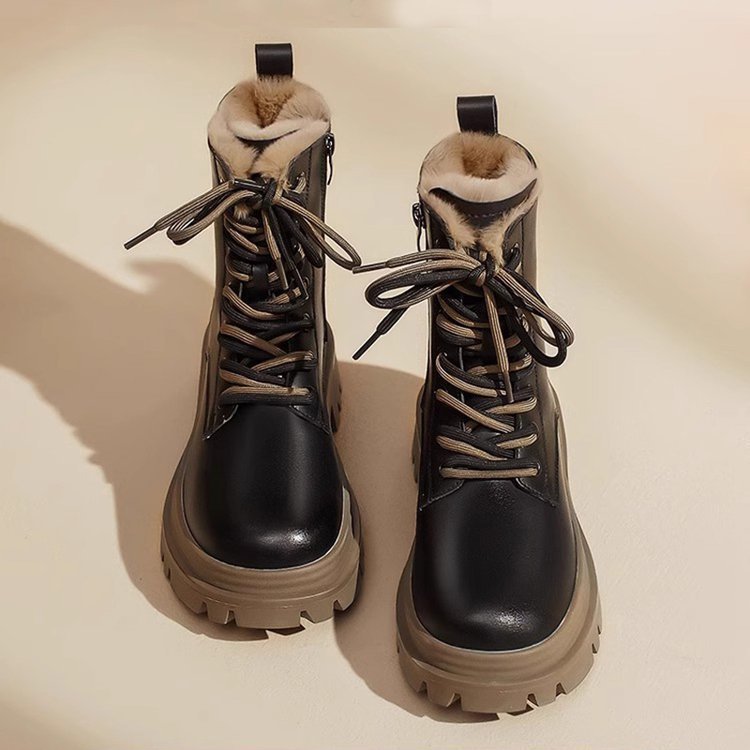 Fleece-lined Winter Combat Boots - Image 7