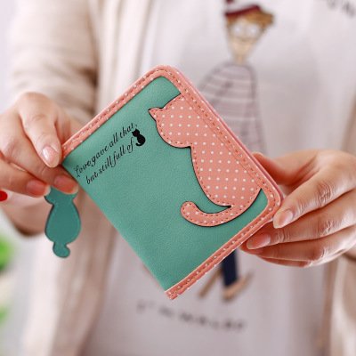 Alternative view of Pastal Cat Zip Wallet