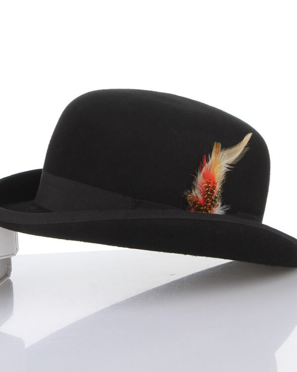 British Feather Bowler Hat