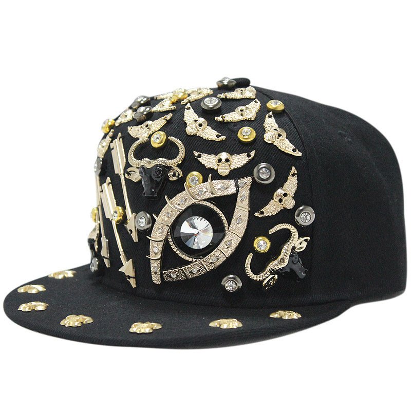 Harajuku Skull Rivet Cap - Image 9