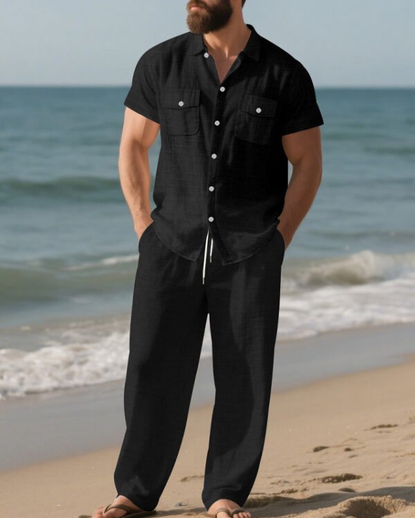 Alternative view of Lapel Summer Co-ord Set