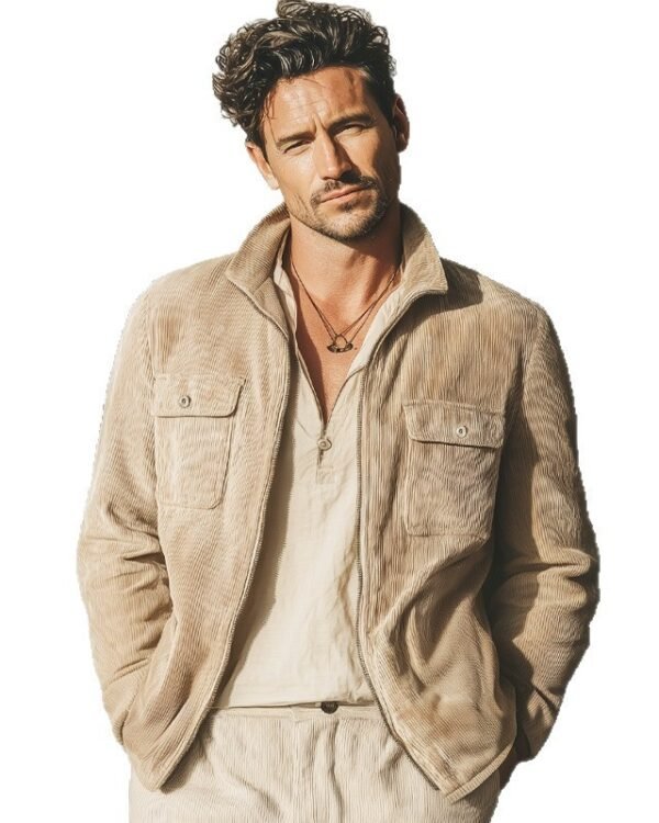 Alternative view of Retro Corduroy Jacket