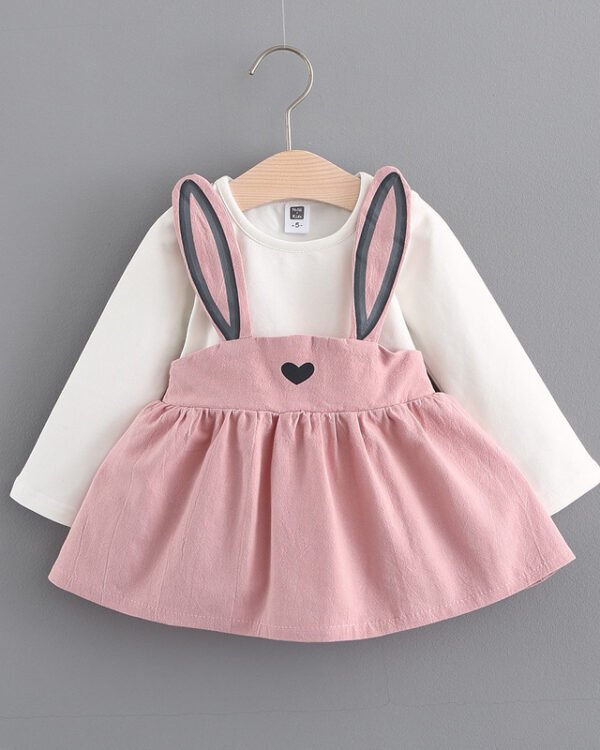 Premium Baby Bunny Pinafore Dress