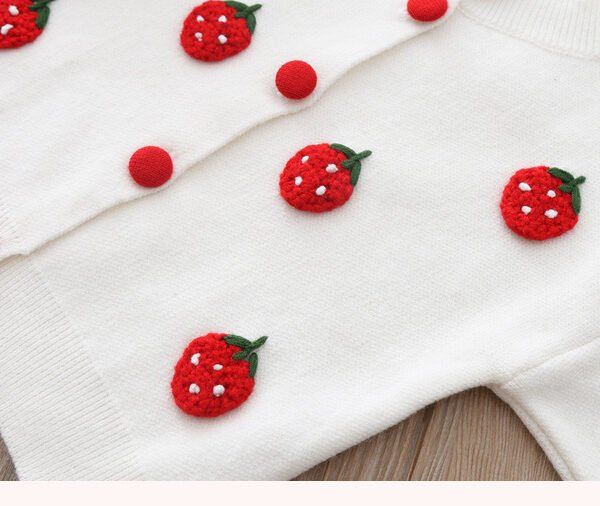 Alternative view of Toddler Girl Knit Sweater & Pleated Skirt Set