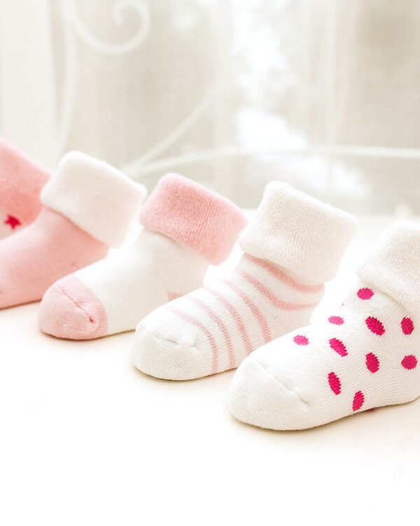 Alternative view of Thick Terry Baby Winter Socks Cute Set