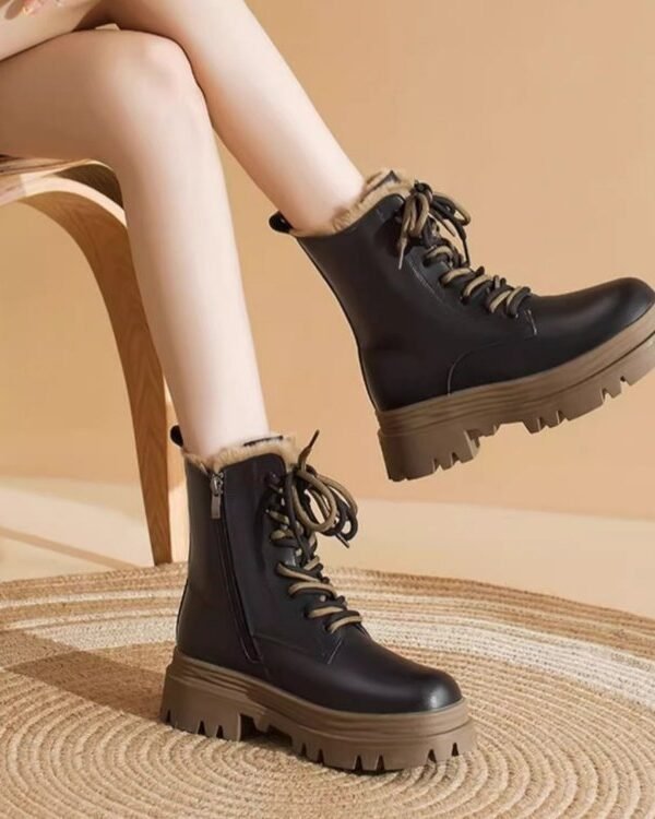 Alternative view of Fleece-lined Winter Combat Boots