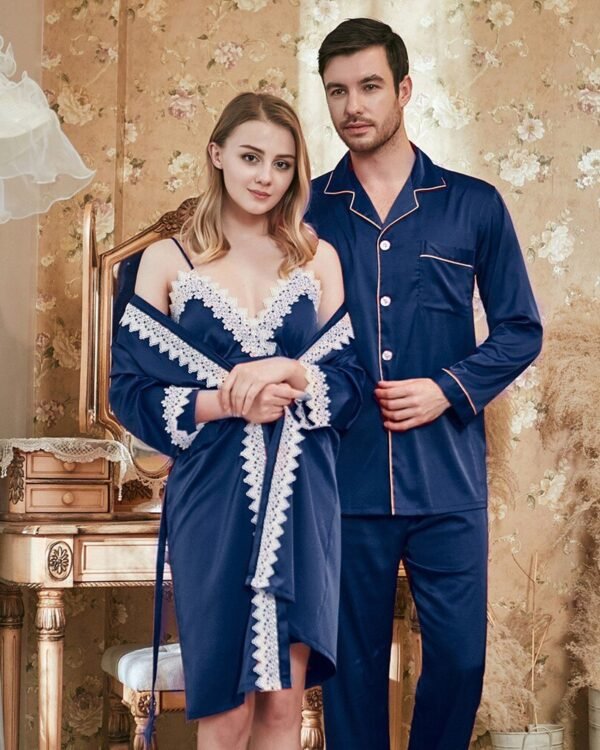 Midnight Lace Lounge Set