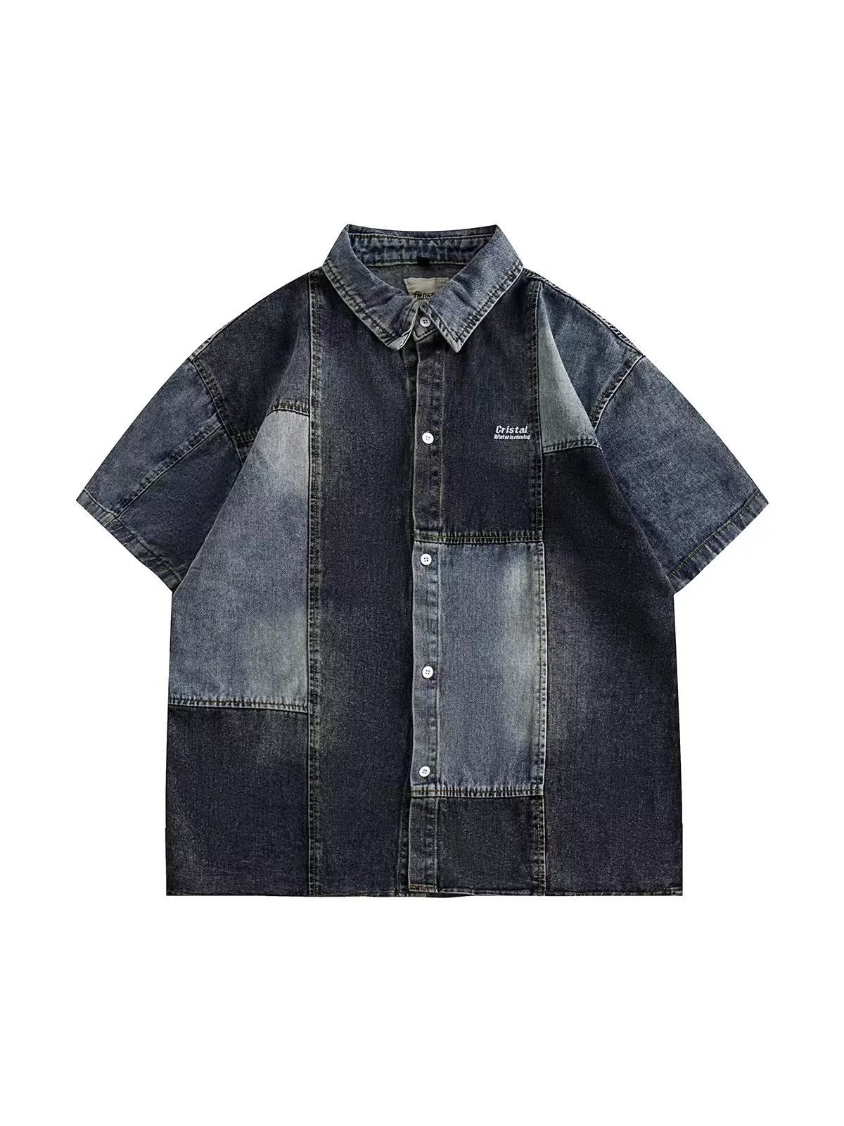 Japanese Washed Denim Shirt - Image 3