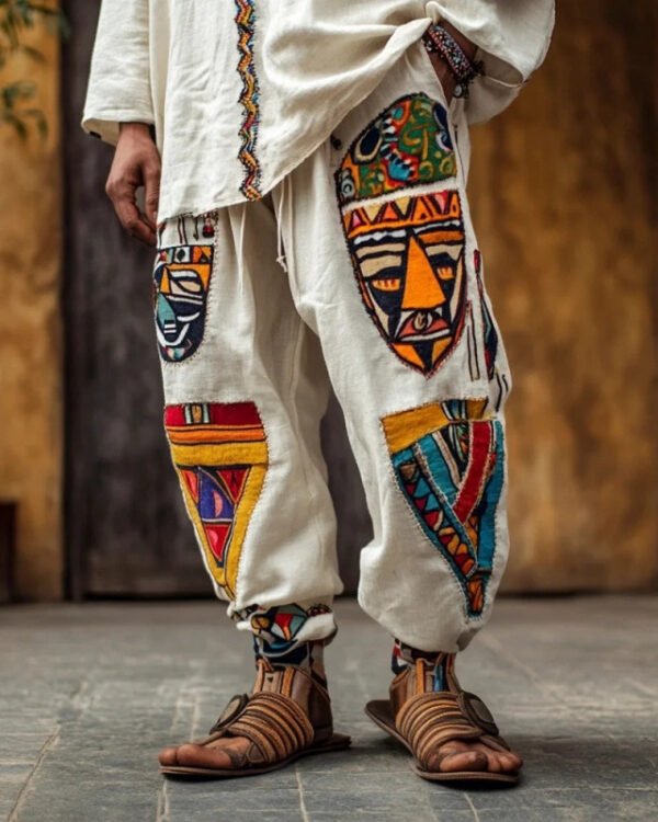 Stylish Loose-fitting Wide-leg Pants