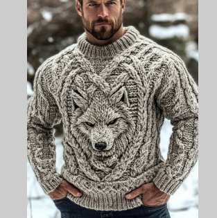 Alternative view of Loose Fit Pullover Hoodie