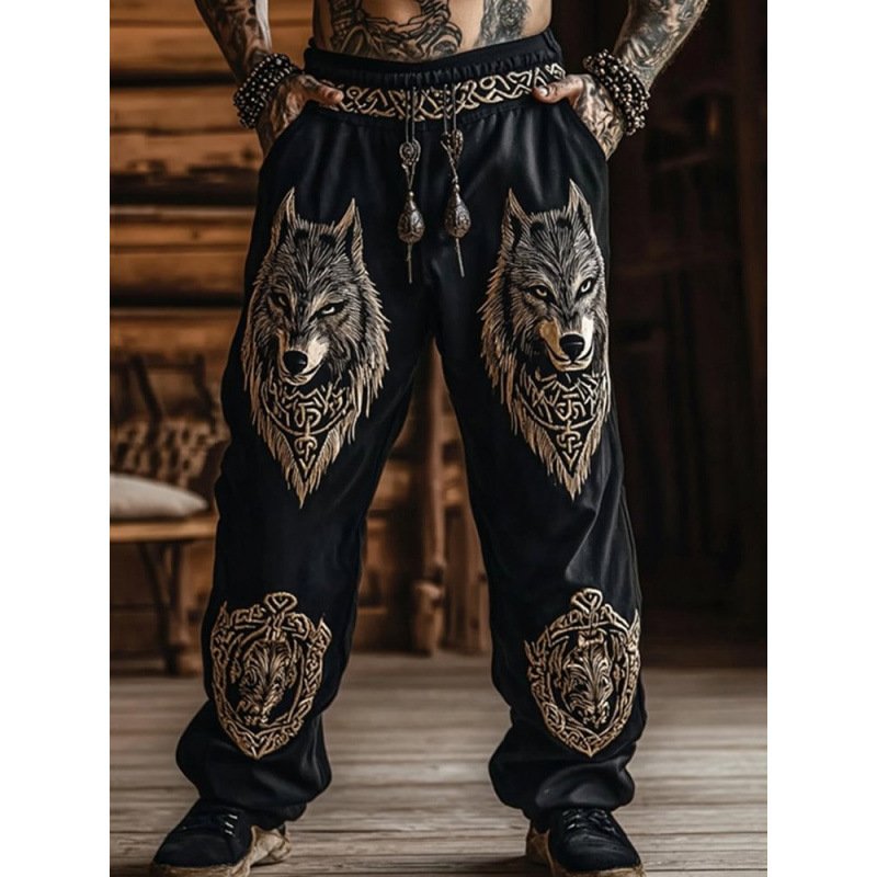 Loose-fitting Linen Wide-leg Pants - Image 5