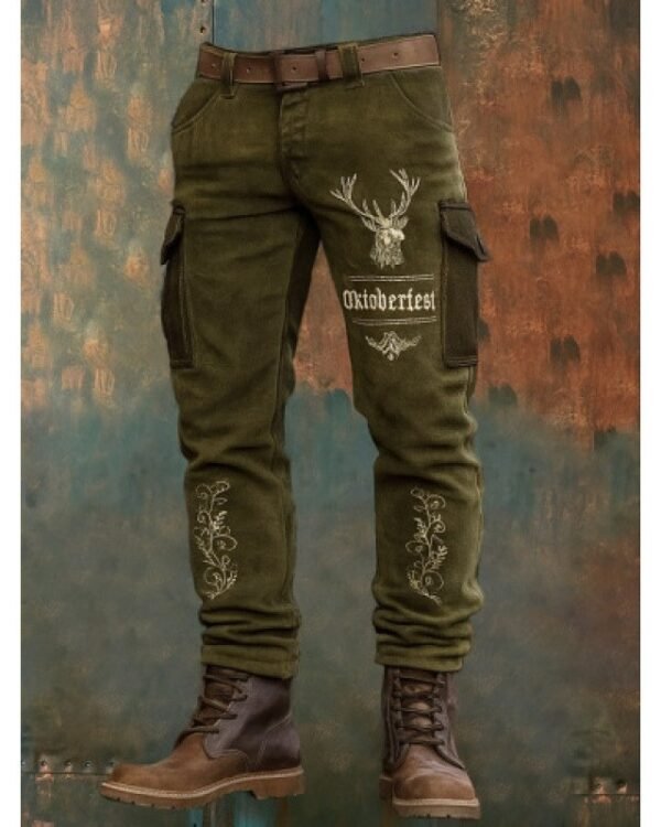 Punk Utility Camo Work Pants