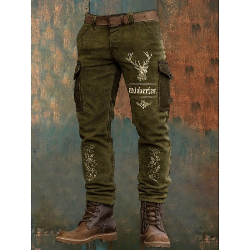 Punk Utility Camo Work Pants