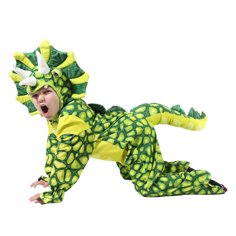 Kids Dinosaur Halloween Costume Set - Image 9