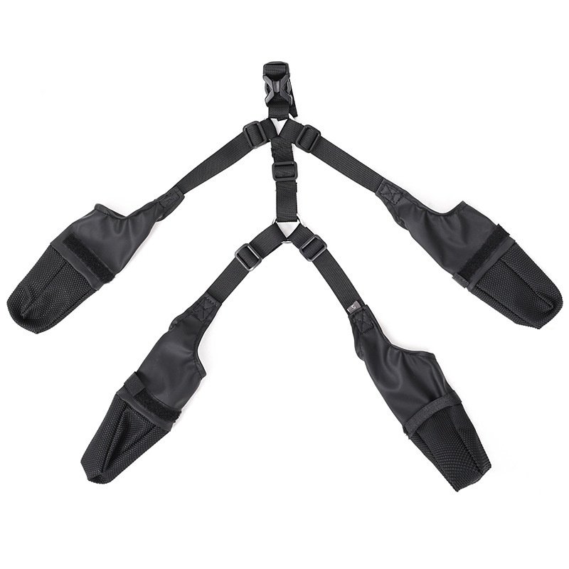 Waterproof Dog Shoes Adjustable Dog Boots Pet Breathbale Shoes For Outdoor Walking Soft French Dog Shoes Pets Paws Protector Pet Products - Image 5