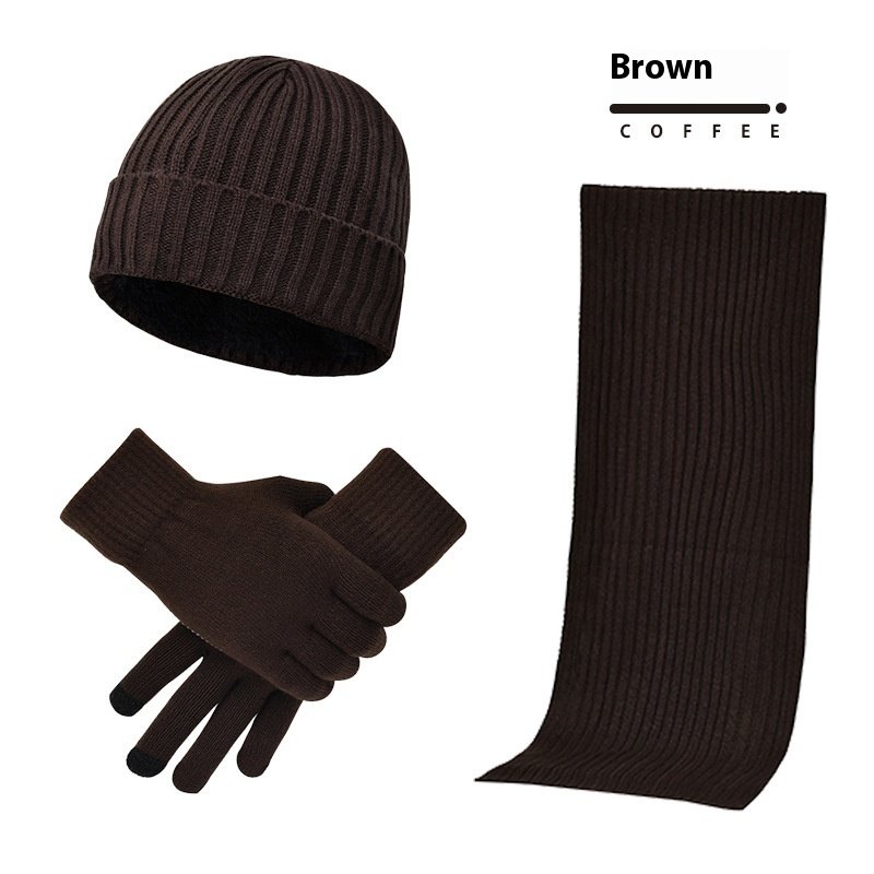 Knitted Winter Set- Hat, Scarf & Gloves - Image 10