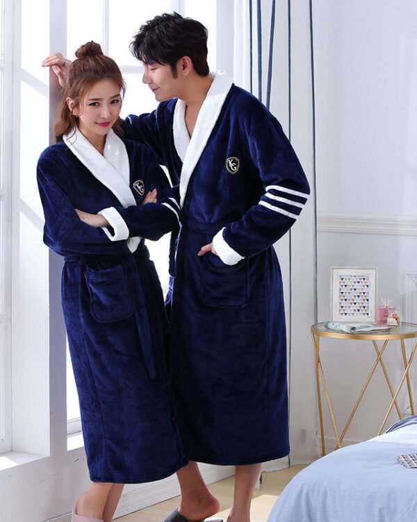 Velvet Lounge Robe Set