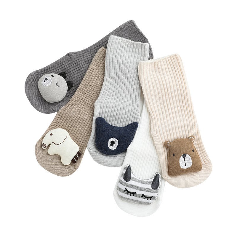 Anti-Slip Baby Floor Socks with Cute Animal Prints - Image 3