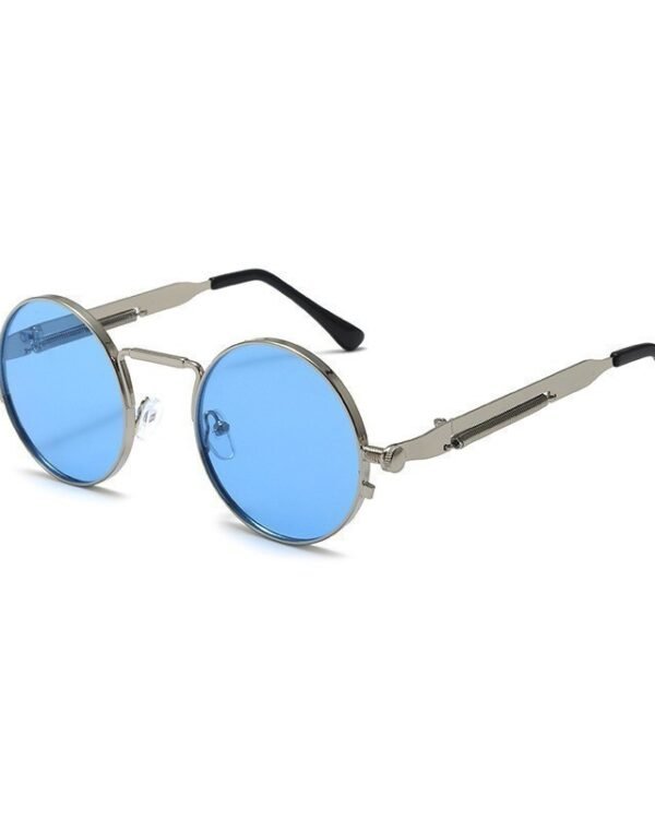 Steampunk Round Metal Sunglasses