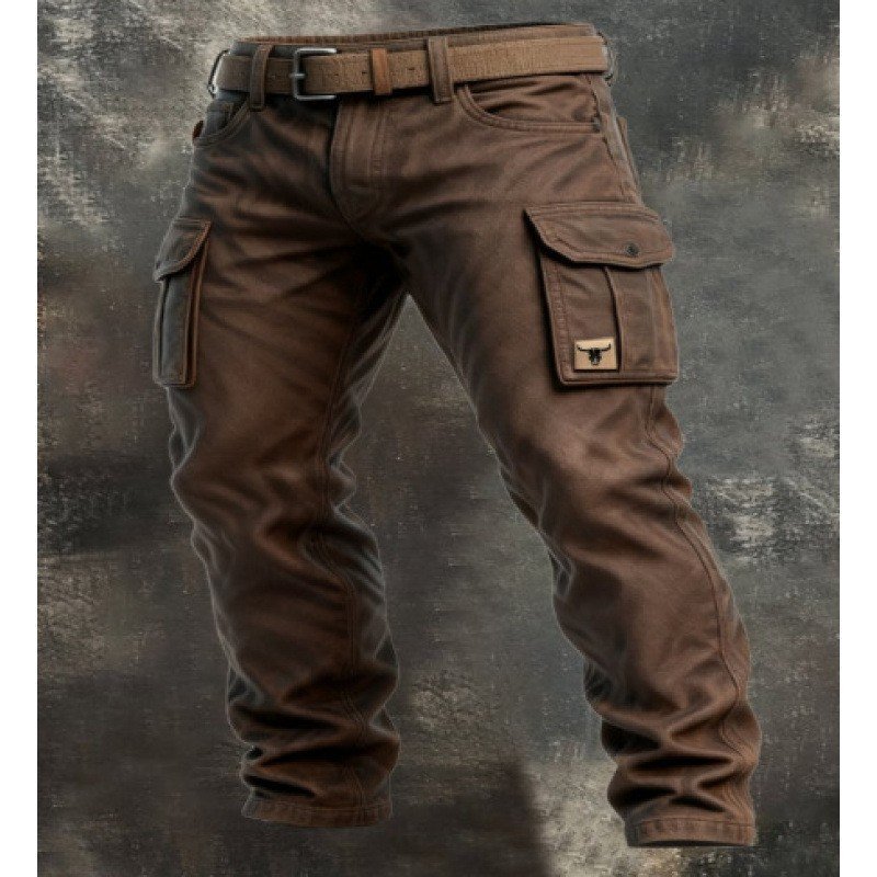Punk Utility Camo Work Pants - Image 7