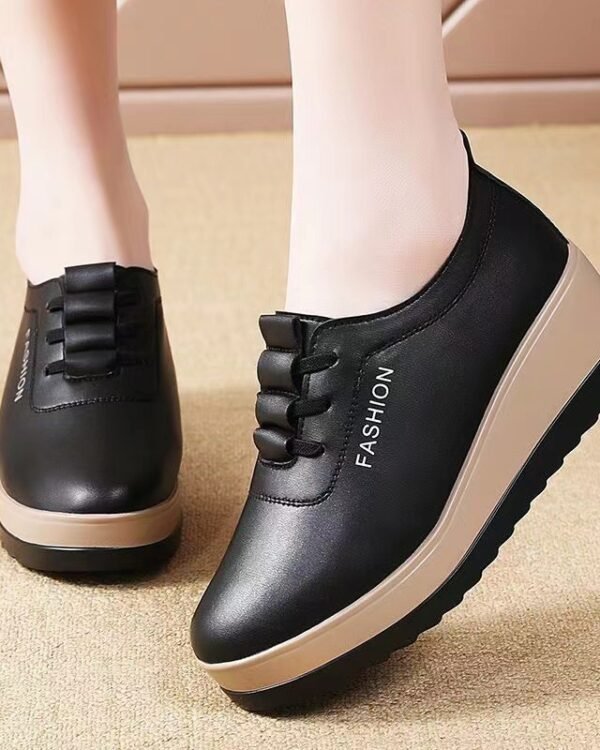 Minimal Platform Casual Shoes