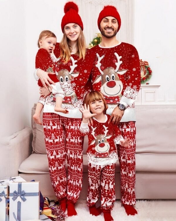 Festive Family Reindeer Lounge Set