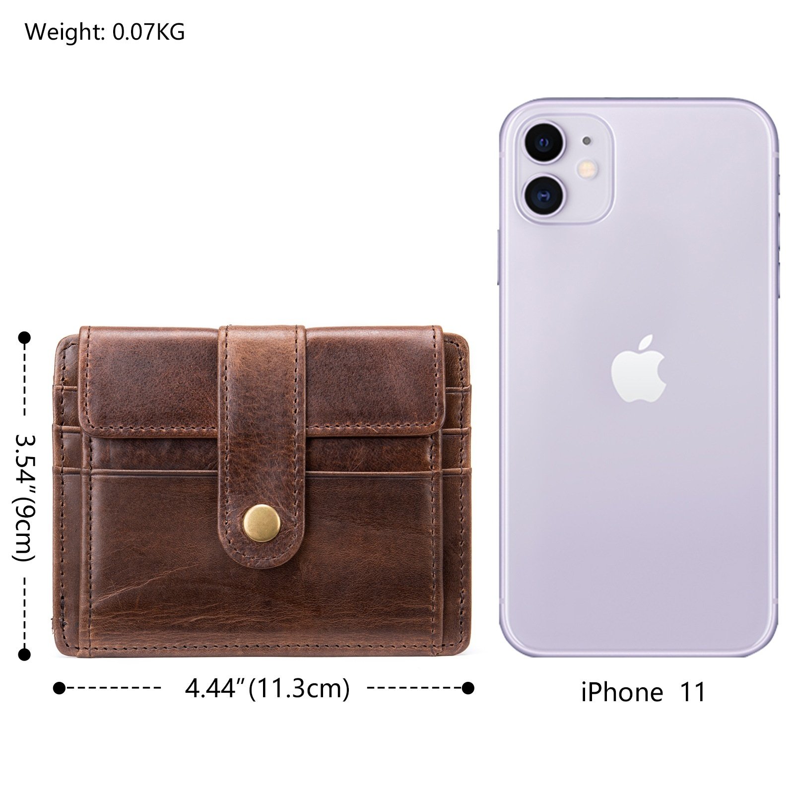 Everyday Minimal Leather Wallet - Image 5