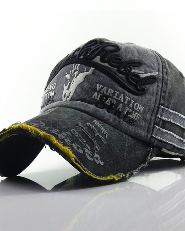 Alternative view of Distressed Dark Street Baseball Cap