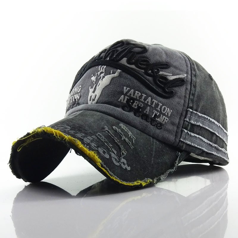 Distressed Dark Street Baseball Cap - Image 2