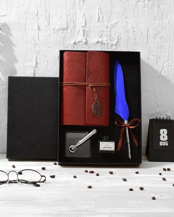 Feather Dip Pen Gift Set