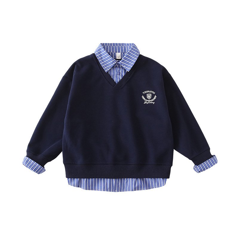 Sibling Match Patchwork Knit Set - Image 4