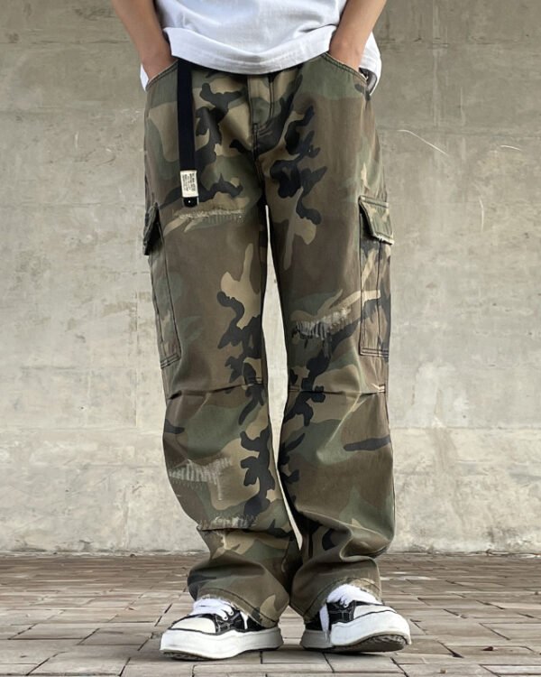 Camo Utility Cargo Pants
