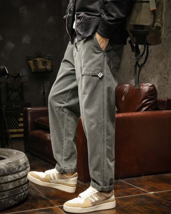 Relaxed Retro Casual Pants