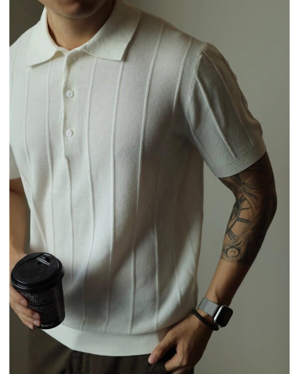 Alternative view of Clean Solid Cotton Tee